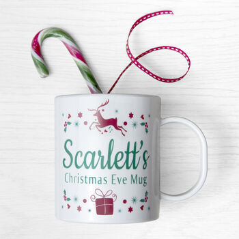 Personalised Kid's Christmas Eve Mug, 5 of 5
