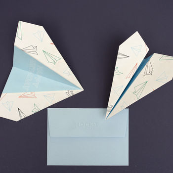 Paper Plane Birthday Card, 5 of 5