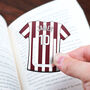 Personalised Football Team Mini Bookmark, thumbnail 9 of 11