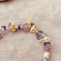 Heartsease Fluorite Bracelet, thumbnail 4 of 7