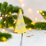 Pastel And Silver Jesmonite Christmas Tree Decoration, thumbnail 9 of 12
