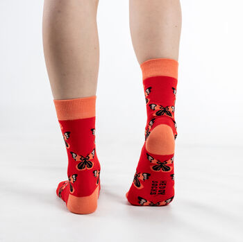 Bamboo Socks | Butterfly Socks | Insect Socks | Eco, 2 of 3