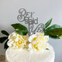 Acrylic Personalised Said Yes Cake Topper, thumbnail 4 of 5