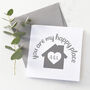 Personalised You Are My Happy Place Card, thumbnail 2 of 4