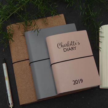 Personalised Leather Diaries, 7 of 12