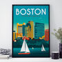 Boston Art Print, thumbnail 2 of 4