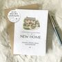 Personalised Congratulations New Home Card For A House Warming, thumbnail 1 of 2