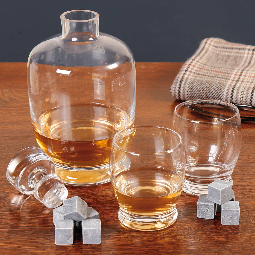 personalised whiskey barrel decanter gift by dibor