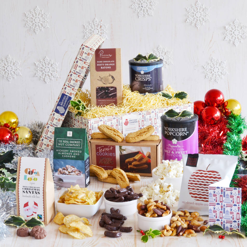 British Christmas Treats Hamper By The British Hamper Company ...