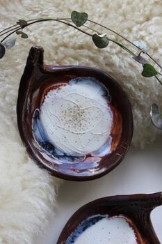 Ceramic Fig Trinket Bowl, 3 of 6
