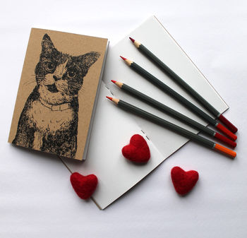 A6 Cat Lovers Notebook Pocket Sized Notebook, 5 of 9