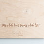 Personalised Modern Wedding Guest Book, thumbnail 3 of 4