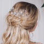 Small Crystal Bridal Hair Vine Comb Small Sydney, thumbnail 4 of 7