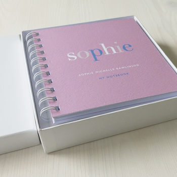 Personalised Small Notebook, 2 of 10