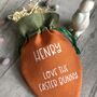 Children's From Easter Bunny Personalised Carrot Bag, thumbnail 4 of 4
