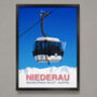 Niederau Ski Resort Poster, thumbnail 1 of 6