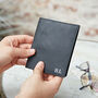 Personalised Handmade Buffalo Leather Passport Holder, thumbnail 5 of 9