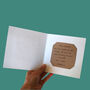 Reusable Eco Friendly Octopus Card Blank Inside Or Optional Handwritten Message, thumbnail 10 of 11