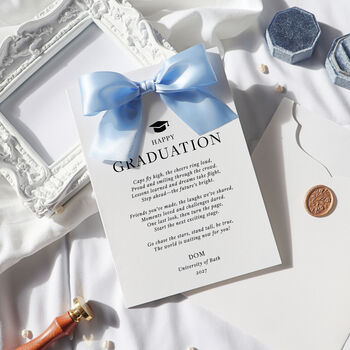 Personalised Graduation Card For Her Him Female Male Congratulations Grad Gift, 3 of 10