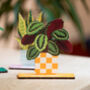 Calathea Unkillable Houseplant Pop Out Card, thumbnail 1 of 4