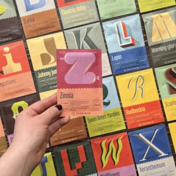 Botanical Alphabet Seeds, 3 of 9