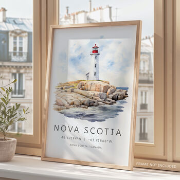 Canada Nova Scotia Travel Poster, 2 of 7