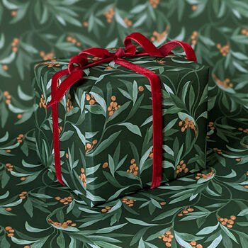 Christmas Foliage Gift Paper, 4 of 11