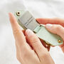 Personalised Metal Photo Keyring With Mint Leather Case, thumbnail 3 of 7
