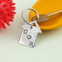 Personalised Housewarming Gift Couples New Home Keyring, thumbnail 3 of 6