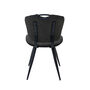Austin Moleskin Mussel Brown/Grey Two Dining Chairs, thumbnail 6 of 6