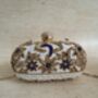 Oval Off White Clutch Bag, thumbnail 5 of 9