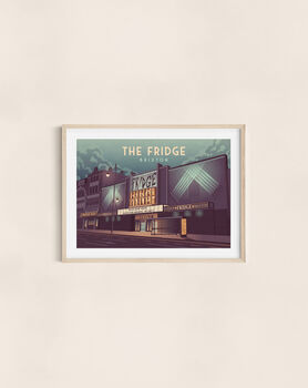 The Fridge Nightclub London Travel Poster Art Print, 2 of 8