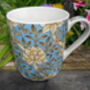 Jumbo Mug In Vintage William Morris Blue Chrysanthemum Design, thumbnail 3 of 7
