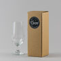 Tall Personalised Craft Beer Glass, thumbnail 4 of 6