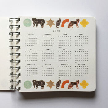 2024/2025 Diary Bear, Fox And Cat, 3 of 7