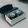 Personalised To The Moon And Back Cufflinks, thumbnail 2 of 5