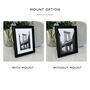 Your Photo Printed And Framed In Black, thumbnail 3 of 11