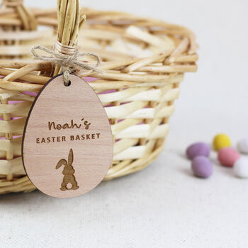 Personalised Engraved Easter Basket Tag, 6 of 7
