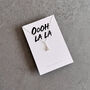 Oooh La La Sterling Silver Eiffel Tower Necklace – Parisian Gift For Her, thumbnail 3 of 6