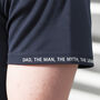 Organic Cotton Padel Logo T Shirt For Men Can Be Personalised, thumbnail 3 of 4