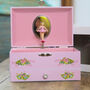 Pink Ballerina Music Jewellery Box, thumbnail 3 of 12