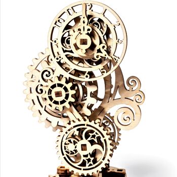 Diy Steampunk Moving Clock By Ugears, 5 of 6
