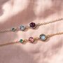 Three Generations Birthstone Bracelet, thumbnail 2 of 9