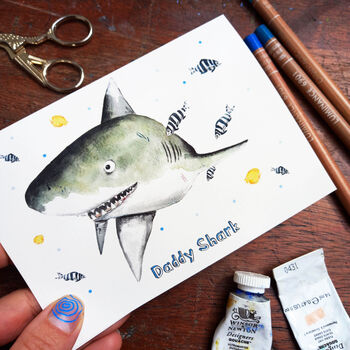 Daddy Shark Card, 2 of 2