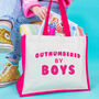 'Outnumbered By Boys' Mum Jumper Sweatshirt, thumbnail 9 of 12