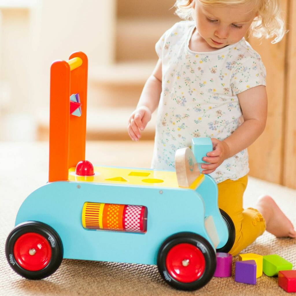 Image of 3 In 1 Activity Toy Ride On And Walker