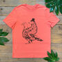 Pigeon And Bear T Shirt, thumbnail 3 of 5