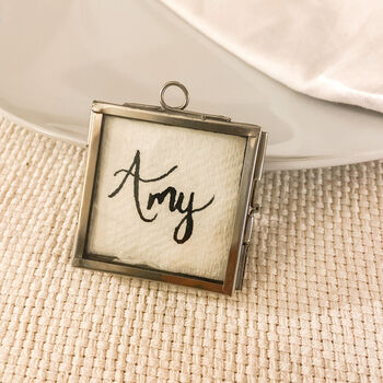 Tiny Silver Photo Frame Place Card, 11 of 11