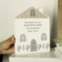 Personalised Wooden House Ornament, thumbnail 3 of 5