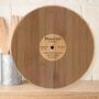 Personalised Vinyl Record Chopping Board, thumbnail 4 of 6